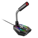 MICROFONO GAMER CONTROL VOLUMEN RGB HAVIT GK56B USB