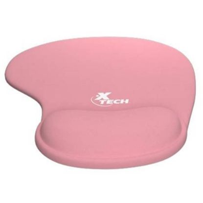 PAD MOUSE GAMER ROSADO GEL REPOSAMUÑECAS XTECH