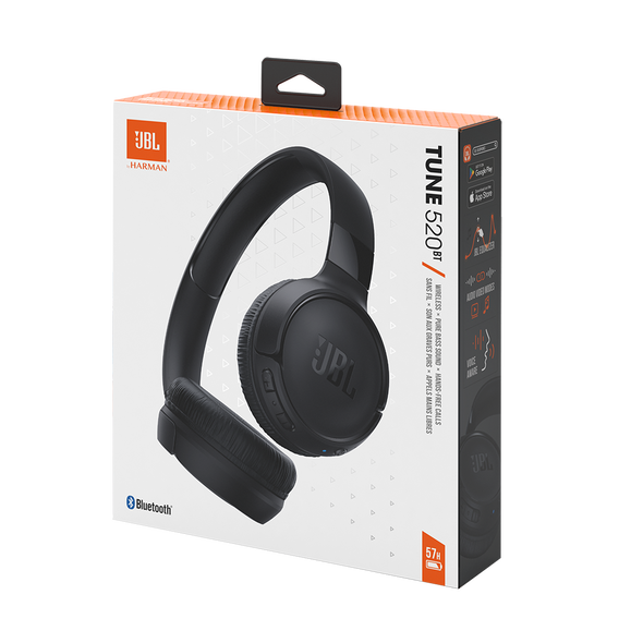 AUDIFONOS DIADEMAS BLUETOOTH JBL T520BT NEGROS PURE BASS 5.3 BLUETOOTH