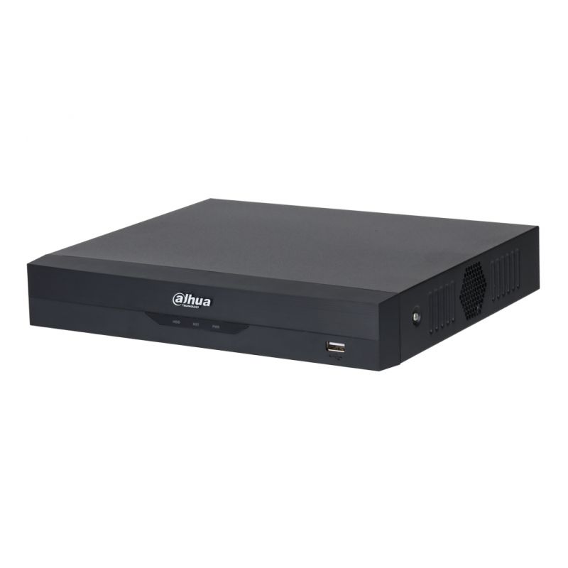 XVR 4CH + 2CH IP GRABACION 1CH HASTA 5M-N REC FACIAL 1 HDMI 1 E/S RCA 1 SATA RS485 H265+