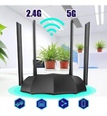 TENDA AC8. ROUTER AC1200 WIFI INTELIGENTE DE DOBLE BANDA