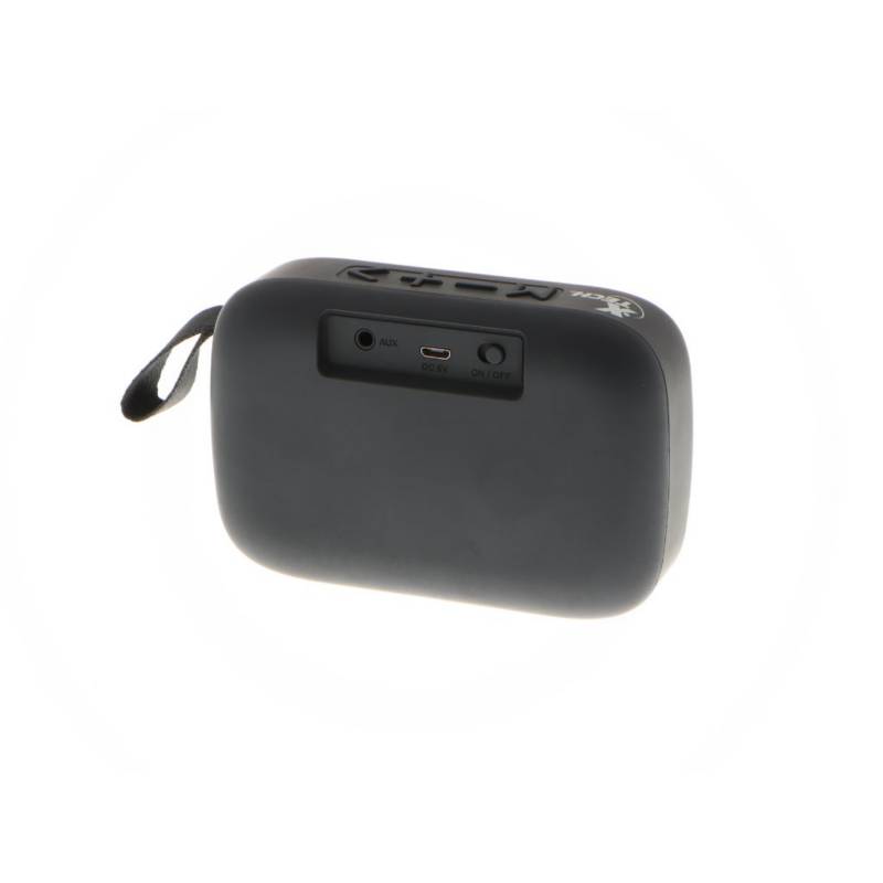 PARLANTE BAFLE BLUETOOTH PORTATIL NEGRO XTECH 3W