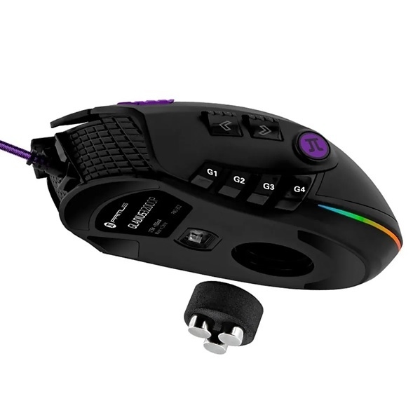 MOUSE GAMER PROFESIONAL PRIMUS 32000DPI 12 BOTONES RGB SOFTWARE