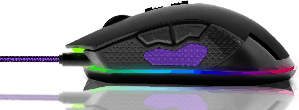 MOUSE GAMER RGB PRIMUS SOFTWARE 7 BOTONES 10000 DPI GLADIUS