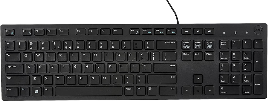 TECLADO USB DELL KB216-BK-US INGLES - NEGRO