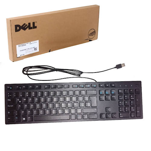 TECLADO USB DELL KB216-BK-US INGLES - NEGRO