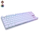 TECLADO GAMER BLANCO RGB GS200-B