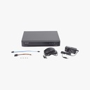 DVR 4 MEGAPIXEL / 4 CANALES TURBOHD + 2 CANALES IP / 1 BAHÍA DE DISCO DURO / AUDIO COAXITRON