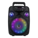 SPEAKER CABINA DE SONIDO 10W DISCO BALL CON LUCES LED PROYECTORAS Y MICROFONO INCLUIDO