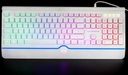 TECLADO MULTIMEDIA GAMER USB RGB WHITE SPACE JYR TMJR-025