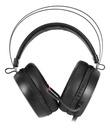 DIADEMA GAMER USB 7.1 RETROILUMINADA RGB CHIROPTER GH59 NEGRO CON MICROFONO