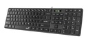 TECLADO GENIUS SLIMSTAR 126 QWERTY ESPAÑOL COLOR NEGRO