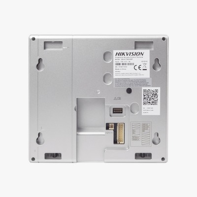 TERMINAL DE CONTROL DE ACCESO Y ASISTENCIA COMPATIBLE CON APP HIK-CONNECT (P2P) / LECTURA DE HUELLA Y DE TARJETAS EM / SOPORTA HASTA 1000 HUELLAS / RELEVADOR PARA CHAPA / SOFTWARE IVMS4200
