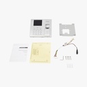 TERMINAL DE CONTROL DE ACCESO Y ASISTENCIA COMPATIBLE CON APP HIK-CONNECT (P2P) / LECTURA DE HUELLA Y DE TARJETAS EM / SOPORTA HASTA 1000 HUELLAS / RELEVADOR PARA CHAPA / SOFTWARE IVMS4200