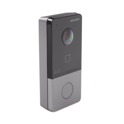 VIDEOPORTERO IP 2 MP / POE ESTANDAR / IP65 / APERTURA DESDE HIK-CONNECT / SOPORTA 1 DEPARTAMENTO Y HASTA 6 MONITORES / SOPORTA TARJETAS MIFARE / 1 SALIDA RELAY
