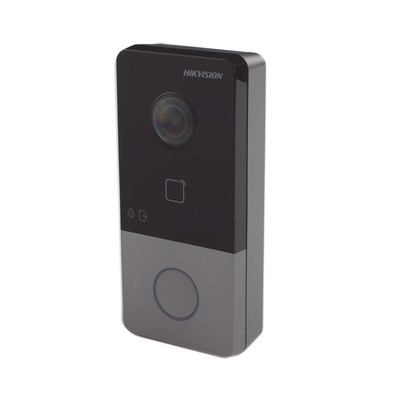 VIDEOPORTERO IP 2 MP / POE ESTANDAR / IP65 / APERTURA DESDE HIK-CONNECT / SOPORTA 1 DEPARTAMENTO Y HASTA 6 MONITORES / SOPORTA TARJETAS MIFARE / 1 SALIDA RELAY