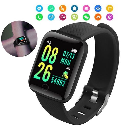 COMBO DE SMART BAND + AUDIFONOS BLUETOOTH TWS NEGROS