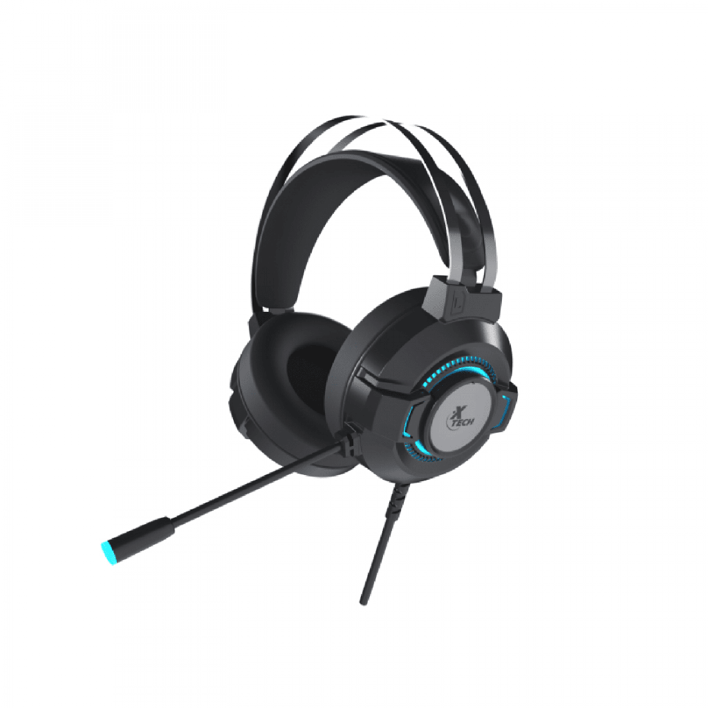 DIADEMA AUDIFONOS GAMER 3.5MM Y USB XTECH RGB ESTEREO