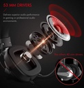 AURICULARES DIADEMA 3.5MM MICROFONO VISCOELASTICA METALICOS