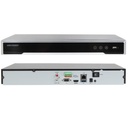 NVR DE 16 CANALES IP 8MP 2 BAHIAS DISCOS 4K 160 MBPS BASE 1000