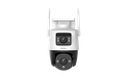 CAMARA IP/PTZ 6MP CRUISER DUAL (3MP LENTE FIJO/3MP LENTE PT) SMART COLOR/TRACK WI-FI/IP66