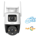 CAMARA IP/PTZ 6MP CRUISER DUAL (3MP LENTE FIJO/3MP LENTE PT) SMART COLOR/TRACK WI-FI/IP66