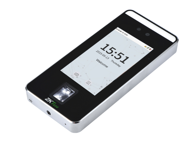 CONTROL DE ACCESO DE ROSTRO/HUELLA/TARJETA 125KHZ ZKTECO WIFI IP