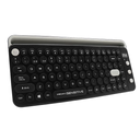 TECLADO BLUETOOTH COMPACTO INALAMBRICO RECARGABLE MULTIMEDIA JYR