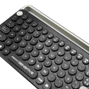 TECLADO BLUETOOTH COMPACTO INALAMBRICO RECARGABLE MULTIMEDIA JYR
