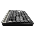 TECLADO BLUETOOTH COMPACTO INALAMBRICO RECARGABLE MULTIMEDIA JYR