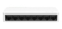 SWITCH DE ESCRITORIO 8 PUERTOS 10/100 MBPS PLASTICO PROTECCION 6KV