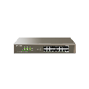 SWITCH POE 16 PUERTOS GIGABIT IEEE 802.3 AF/AT SALIDA TOTAL MAX 135W 4 MODOS DE OPERACIÓN