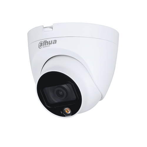CAMARA DE VIGILANCIA DOMO DE 5 MEGAPIXELES 5MP DAHUA 20M  DUAL LIGHT CON AUDIO IP67 2.8MM