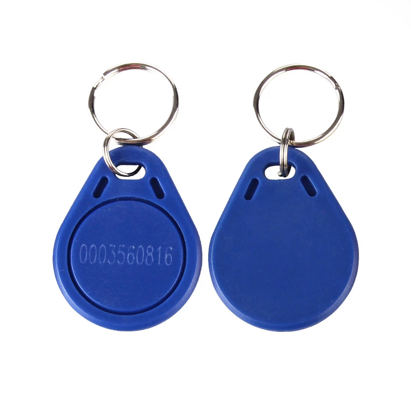 LLAVERO MIFARE AZUL PLASTICO CONTROL DE ACCESO 13.56 MHZ
