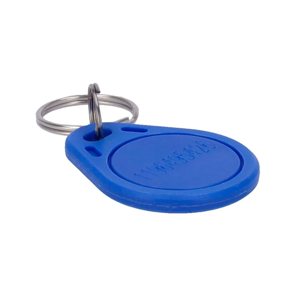 LLAVERO MIFARE AZUL PLASTICO CONTROL DE ACCESO 13.56 MHZ