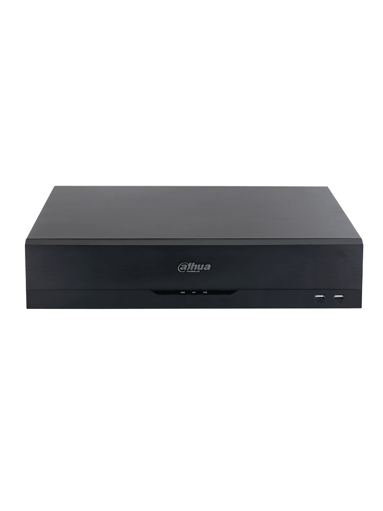 NVR 32CH CANALES H.265+ DECODIFICACION 4CH@4K O 16CH@2MP 16POE AB ENTRADA 320MBPS 8 SATA 2 HDMI