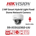 CAMARA DE SEGURIDAD HIKVISION IP 2 MEGAPIXEL 2.8M ACUSENSE DUAL LIGHT MICROFONO 30MTRS EXTERIOR H265 POE ONVIF