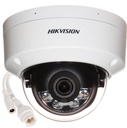 CAMARA DE SEGURIDAD HIKVISION IP 2 MEGAPIXEL 2.8M ACUSENSE DUAL LIGHT MICROFONO 30MTRS EXTERIOR H265 POE ONVIF