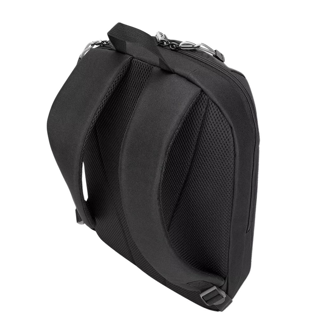MORRAL MALETA TARGUS SPORT NEGRO 15,6 FUNDA TRANSPARENTE