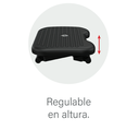REPOSAPIES EN POLIPROPILENO PREMIUM 3 ALTURAS AJUSTE ANGULO DE 5º A 45º