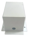PROTECTOR PARA CAMARA DE SEGURIDAD METALICA TIPO BALA PEQUEÑA BLANCO