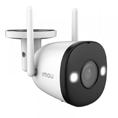 CAMARA DE SEGURIDAD IP TIPO BALA 5MP 5 MEGAPIXELES FULLCOLOR LENTE 2.8 MM DETECCION DE HUMANOS IR 30M IP67 WIFI