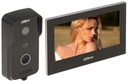 KIT DE VIDEO PORTERO IP FRENTE DE CALLE 2MP Y MONITOR IP POE CON SWITCH POE 4 PUERTOS
