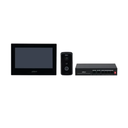 KIT DE VIDEO PORTERO IP FRENTE DE CALLE 2MP Y MONITOR IP POE CON SWITCH POE 4 PUERTOS