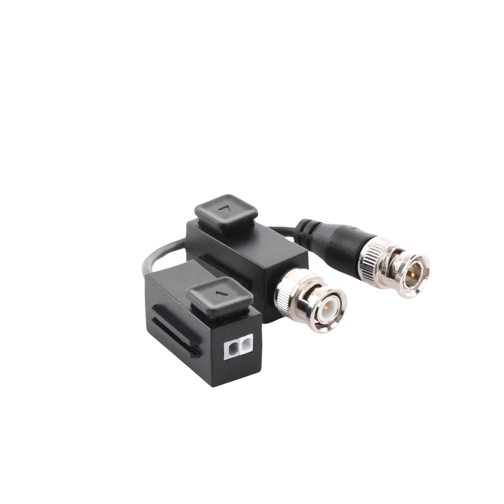 BALUN DE 8 MEGAPIXELES 4K 100% COBRE HIKVISION AUDIO POR COAXITRON