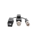BALUN DE 8 MEGAPIXELES 4K 100% COBRE HIKVISION AUDIO POR COAXITRON