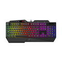 TECLADO GAMER RETROILUMINADO MEMBRANA HAVIT NEGRO USB