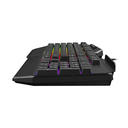 TECLADO GAMER RETROILUMINADO MEMBRANA HAVIT NEGRO USB