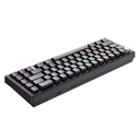 TECLADO MECANICO GAMER NEGRO COMPACTO TIPO C RGB 20 MODOS DE EFECTO USB