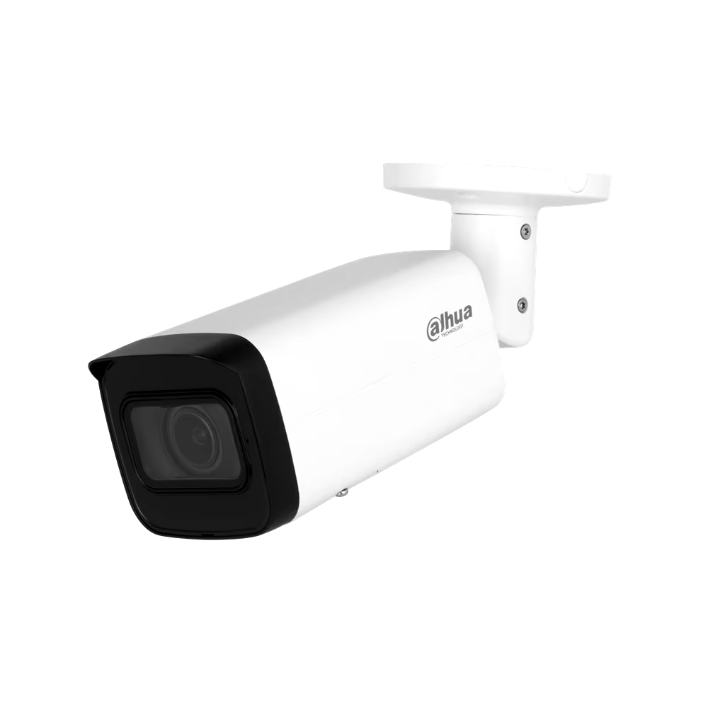 CAMARA DE SEGURIDAD IP BALA DE 8 MEGAPIXELES DAHUA MOTORIZADO 60M 2 IVS POE